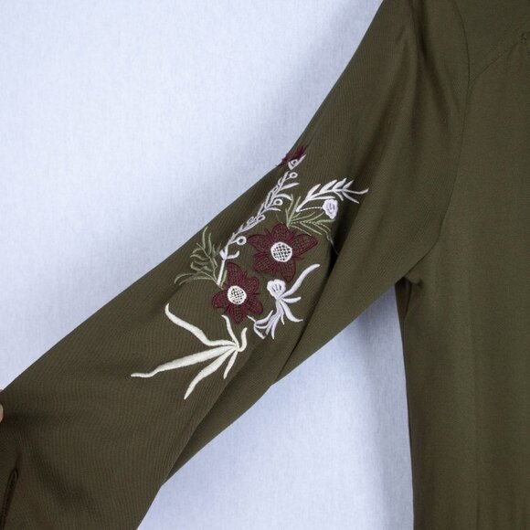 Blue Rain Green Military Utility Jacket Size Small - Picture 4 of 9